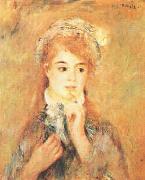 Pierre Renoir Ingenue oil painting artist